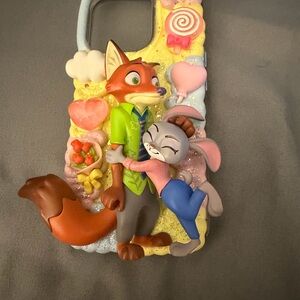 Zootopia Cartoon Character 3D IPhone 16 pro Case